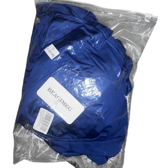 Dress Spaghetti Strap Bodycon Party Club Midi Backless Ruched casual Size L - Picture 4 of 6